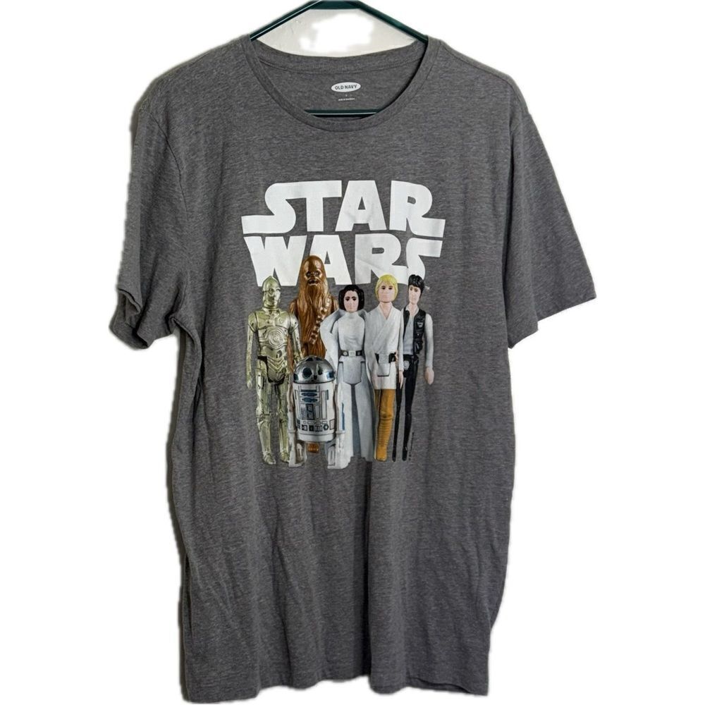 Old‎ Navy, Star Wars, adult, large, short sleeve graphic shirt